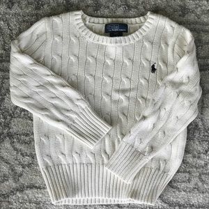 Ralph Lauren Polo ribbed sweater. Gently used.